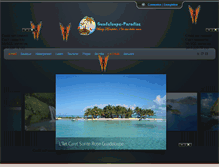 Tablet Screenshot of guadeloupe-paradise.fr